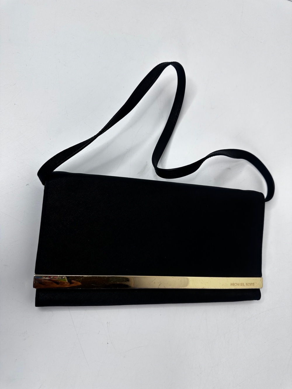 Michael Kors Leather Lana Clutch